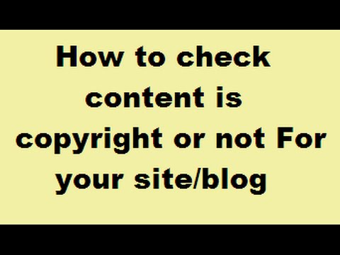 youtube copyright checker